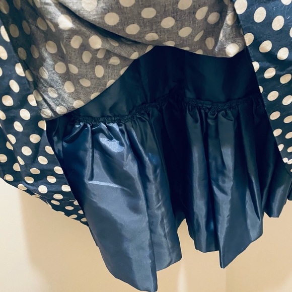 Fit and Flare Polka Dot Dress - Picture 3 of 5